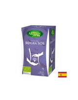 Emicrania Bio di tè, 20 sacchetti da filtro x 30 g