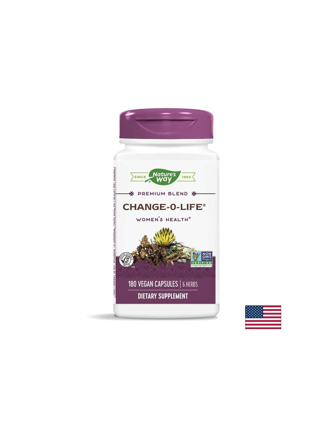 Change-O-Life/Change-O-Life/For Menopause, 180 Capsules Nature's Way
