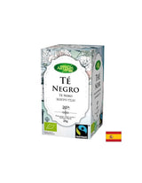 Tè nero biologico, 20 sacchetti da filtro