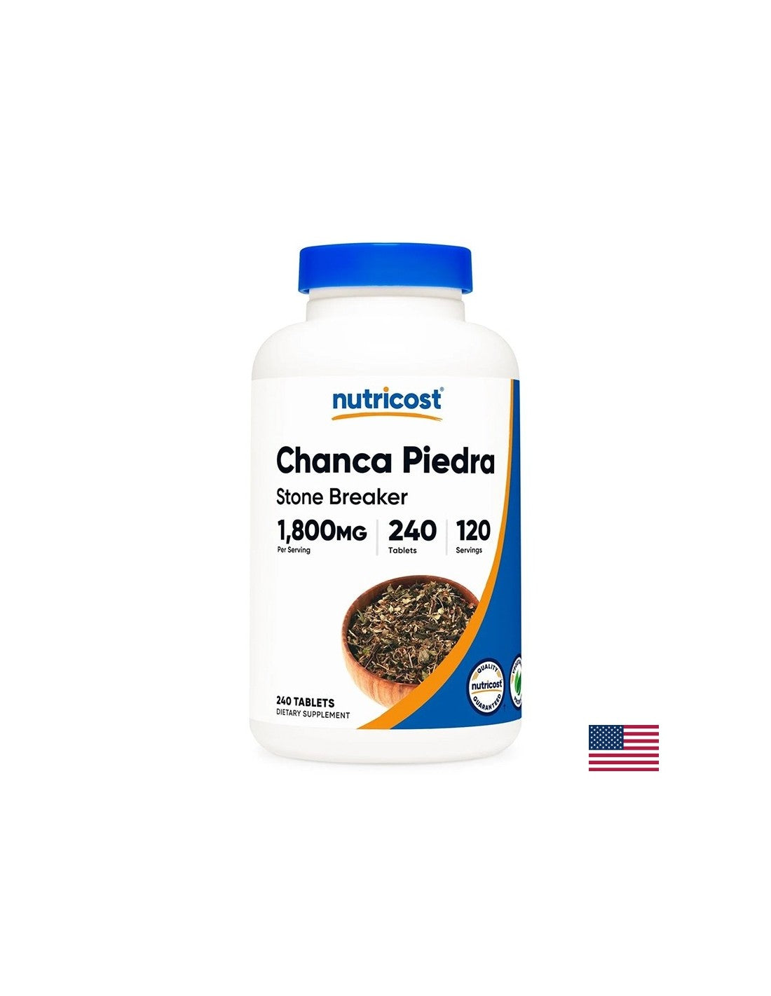 Fegato e reni - Chanka Piedra 900 mg, 240 <tc>Nutricost</tc> compresse