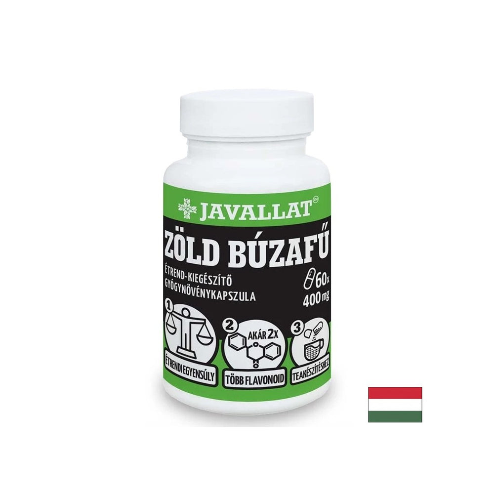 Fegato e buona digestione - grano, 400 mg x 60 capsule