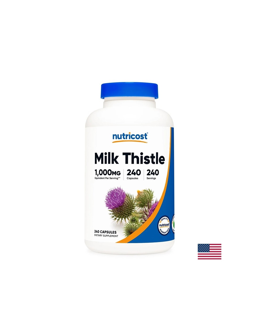 Fegato e bile - cardo latte, 250 mg x 240 capsule