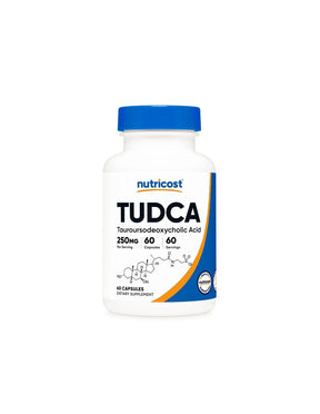 Liver and bile - Tudca - Tauroursodeoxycholic acid, 250 mg x 60 capsules - Nutra Best Europe