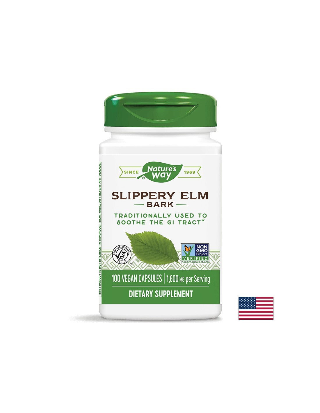 Olmo scivoloso 370 mg - 100 capsule