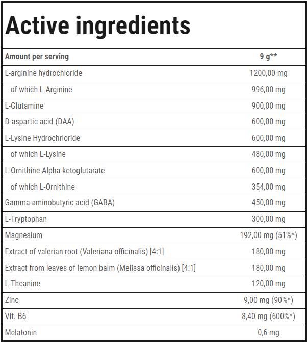 Sleep-er Powder | Formula notturna perfetta - 225 grammi