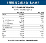 Avena critica | Polvere di porridge proteico - 600 grammi