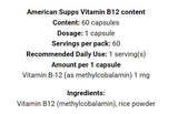 Metil vitamina B12 1000 mcg - 60 capsule