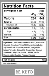 Set di barre di keto | Mix di 9 bar - 9 x 40 grammi