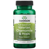 Spettro completo Valerian, camomilla e luppolo 60 capsule
