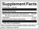 Complesso di memoria di estratto di erbe 142,5 mg - 60 capsule