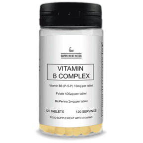 Advanced Vitamin B Complex - 120 Tablets - Nutra Best Europe