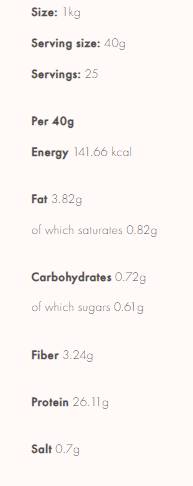 ISO vegan+ 1000 grammi