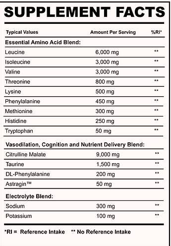 Intra eaa+ | con citrullina e elettroliti - 810 grammi