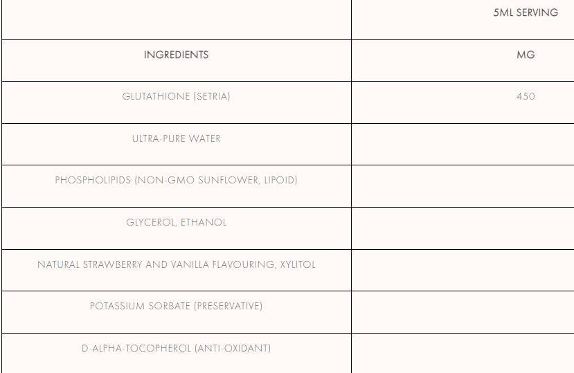 Glutatione liposomiale 450 mg 150 ml
