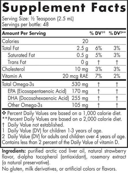 Liquido junior DHA | 170 mg EPA e 255 mg DHA - 119 ml