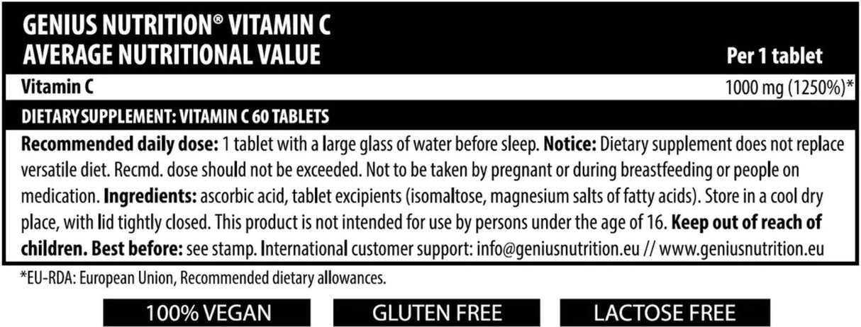 Vitamina C - 60 compresse
