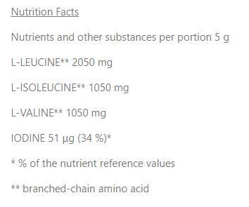 BCAA Nano | con miscela di elettroliti - 12 grammi