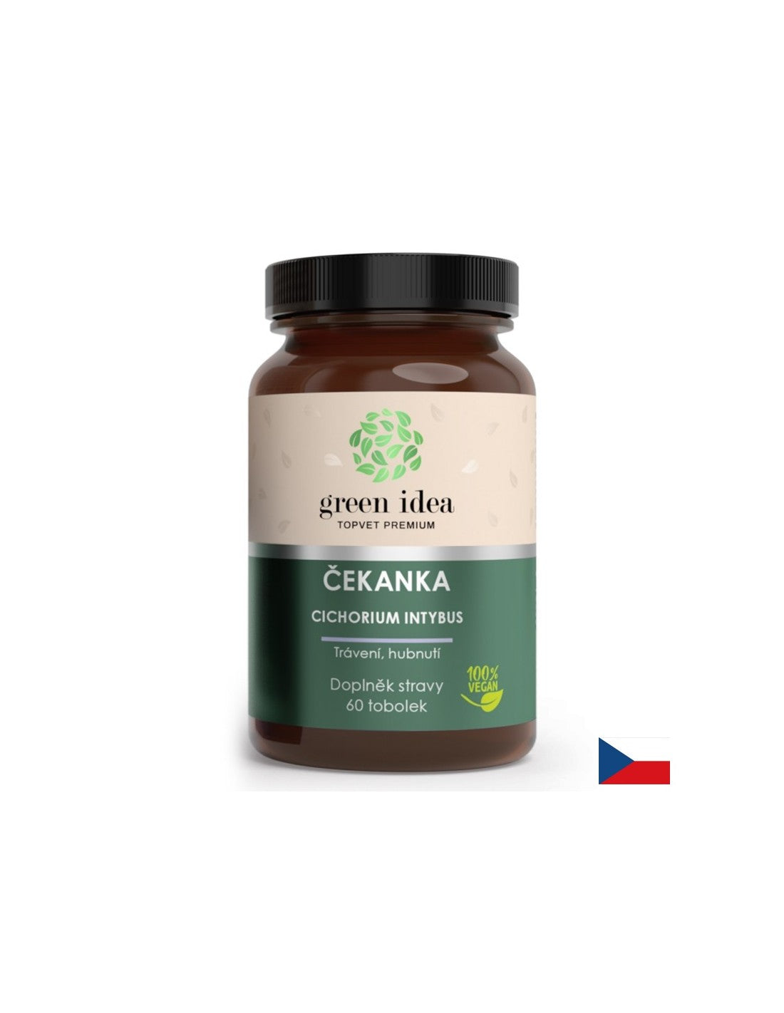 Cicoria (radice) per un buon metabolismo, 60 capsule