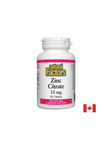 Citrato di zinco 15 mg - 90 compresse