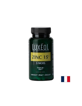 Цинк (цитрат) за имунитет, коса и кожа, 15 mg х 90 капсули - Nutra Best Europe