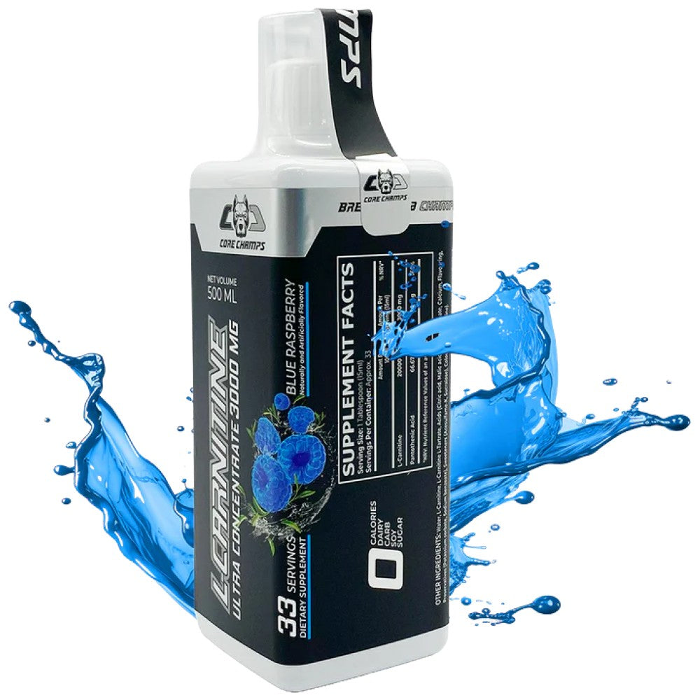 Liquido L -carnitina 3000 mg - 500 ml