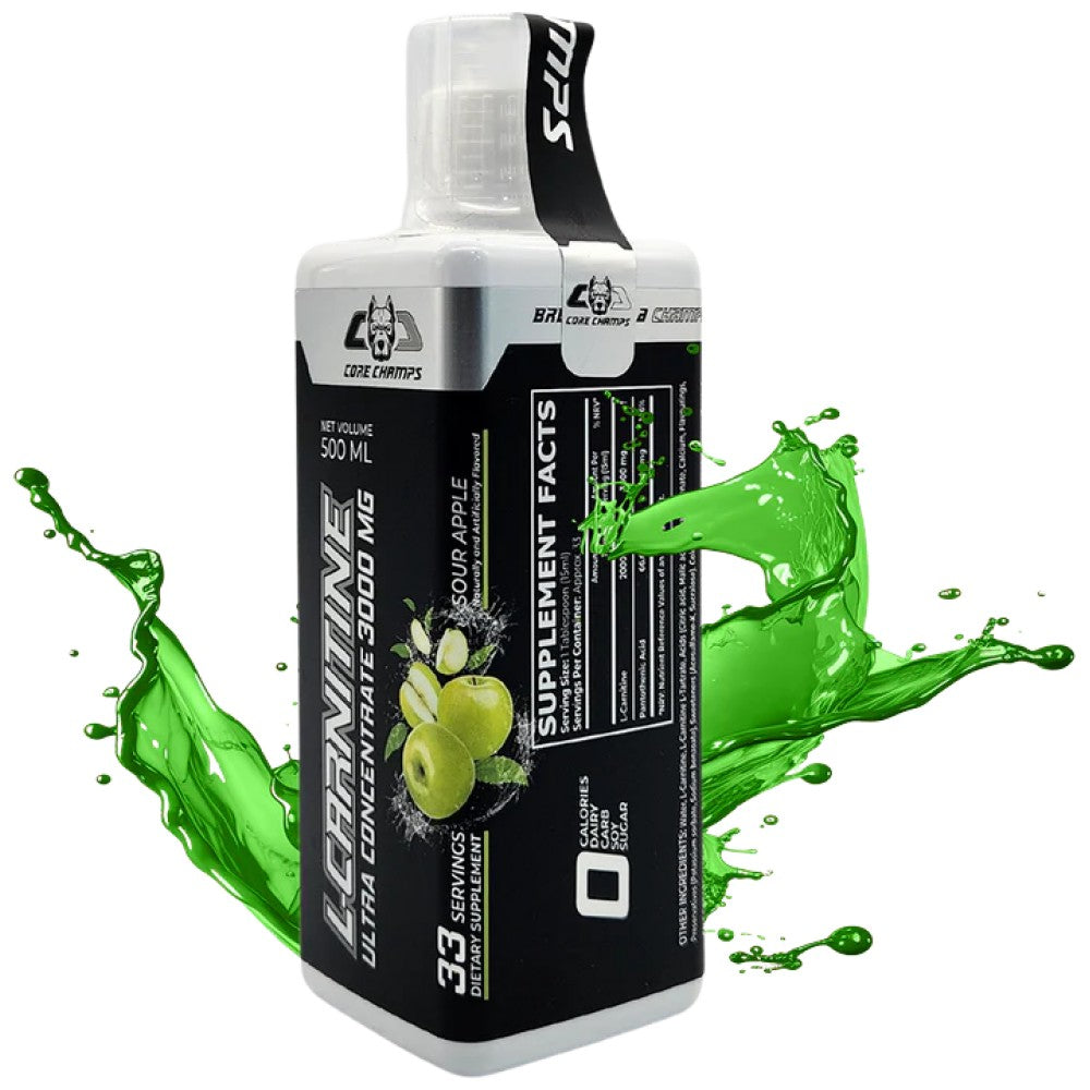 Liquido L -carnitina 3000 mg - 500 ml
