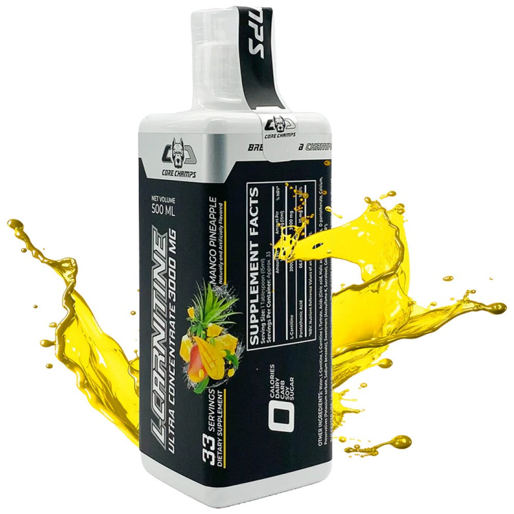 Liquido L -carnitina 3000 mg - 500 ml