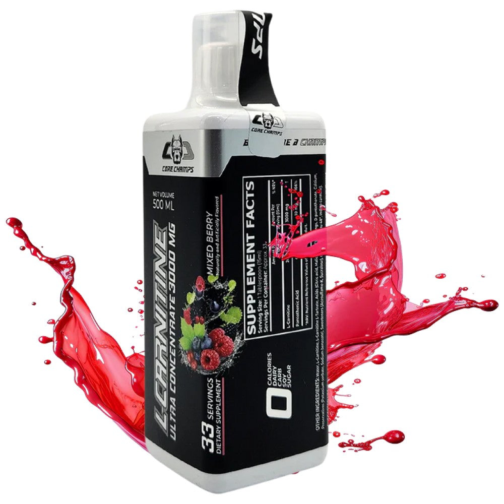 Liquido L -carnitina 3000 mg - 500 ml