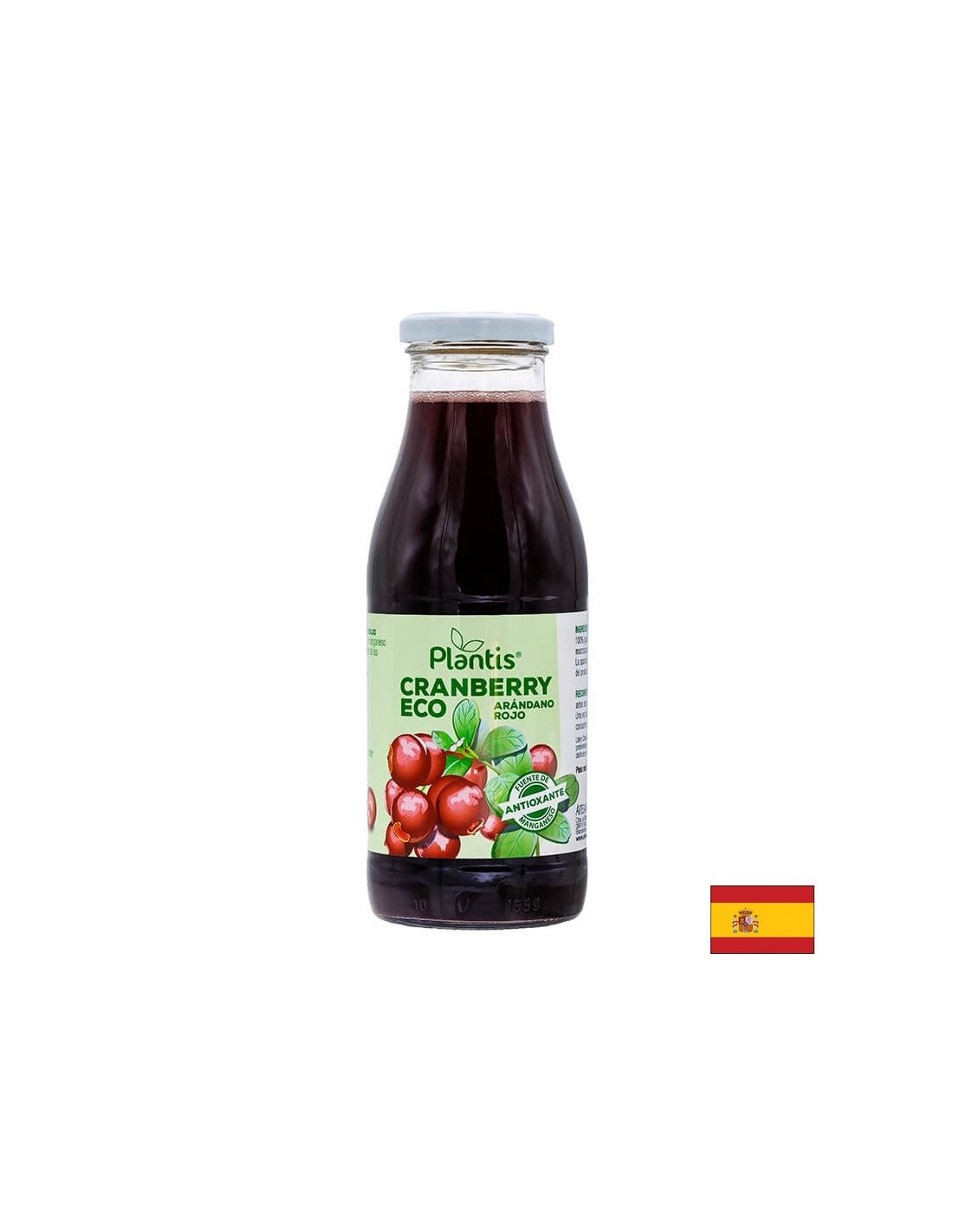100% succo di mirtillo biologico - salute urinaria - mirtillo rosso eco pianta, 500 ml