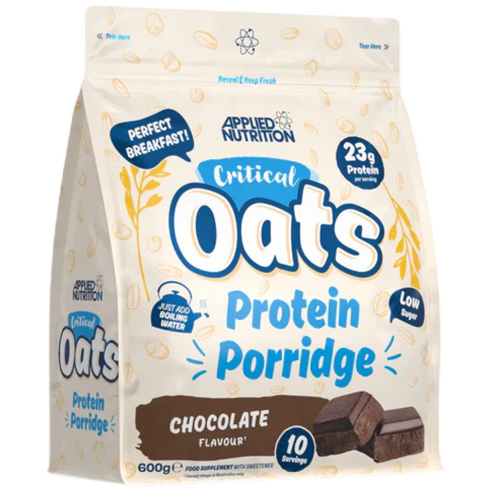 Avena critica | Polvere di porridge proteico - 600 grammi