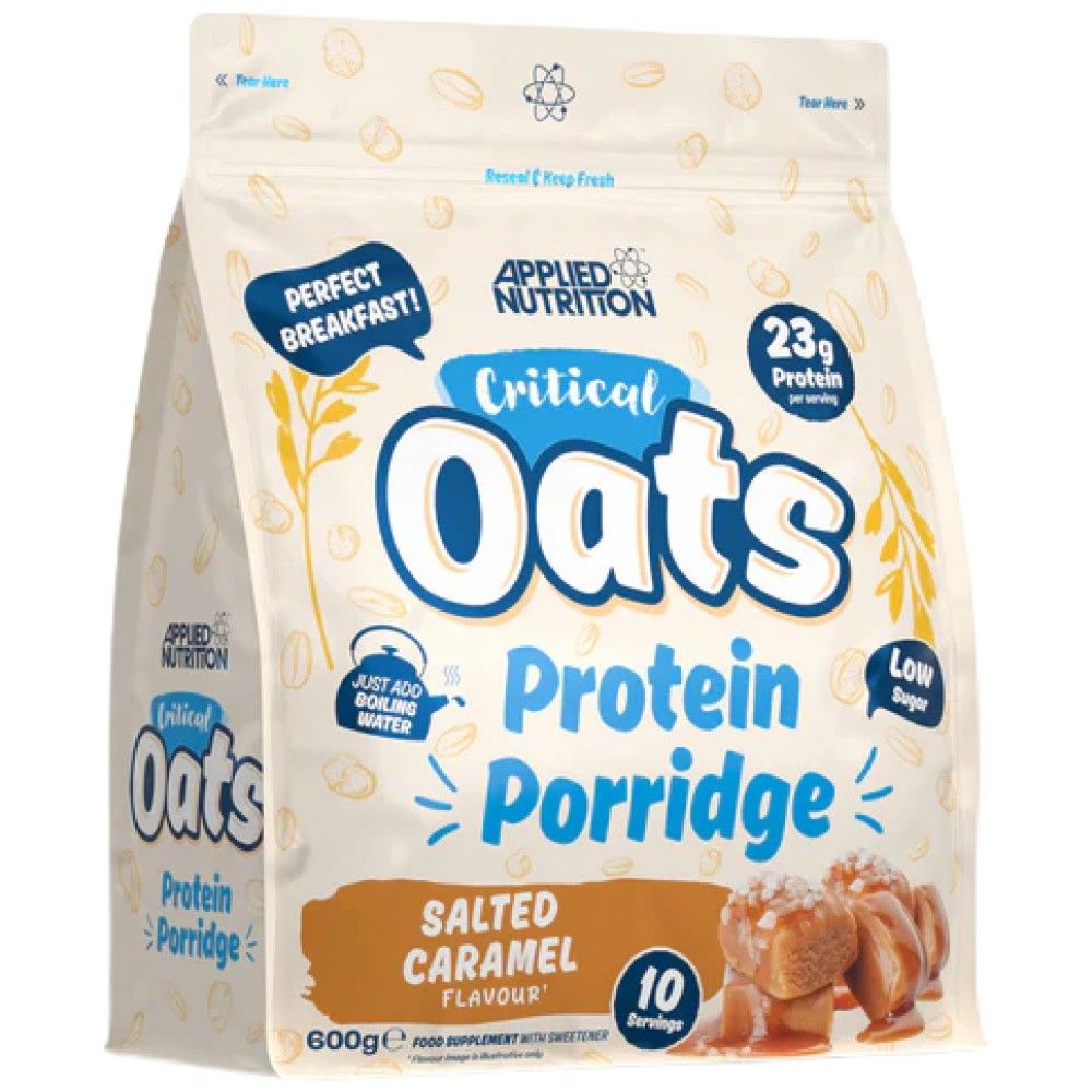 Avena critica | Polvere di porridge proteico - 600 grammi