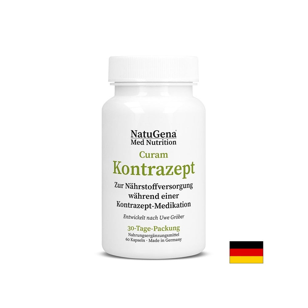 Curamkontrazept (vitamine e minerali per sostenere l'equilibrio ormonale), 60 capsule
