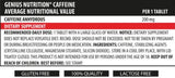 Caffeina - 90 compresse