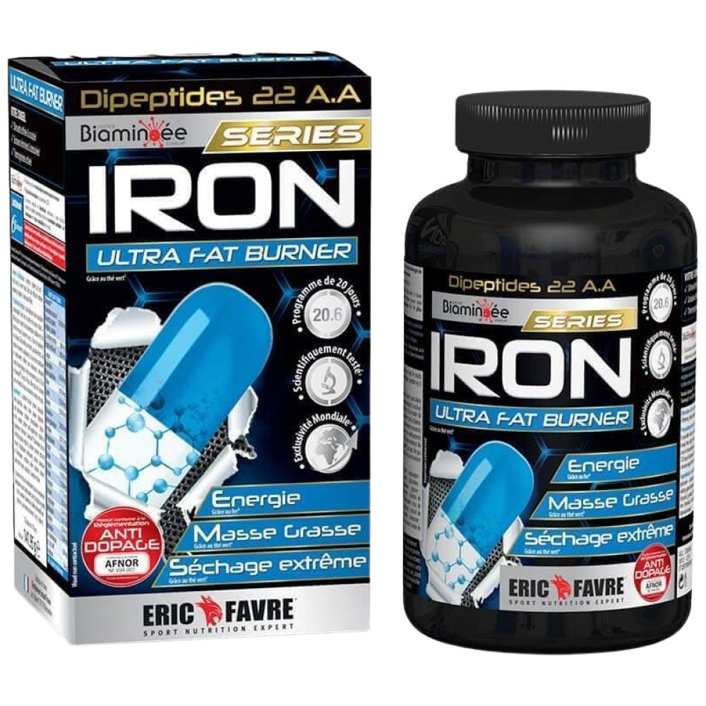 Ferro | Burner grasso ultra con aminoacidi essenziali - 120 capsule gel