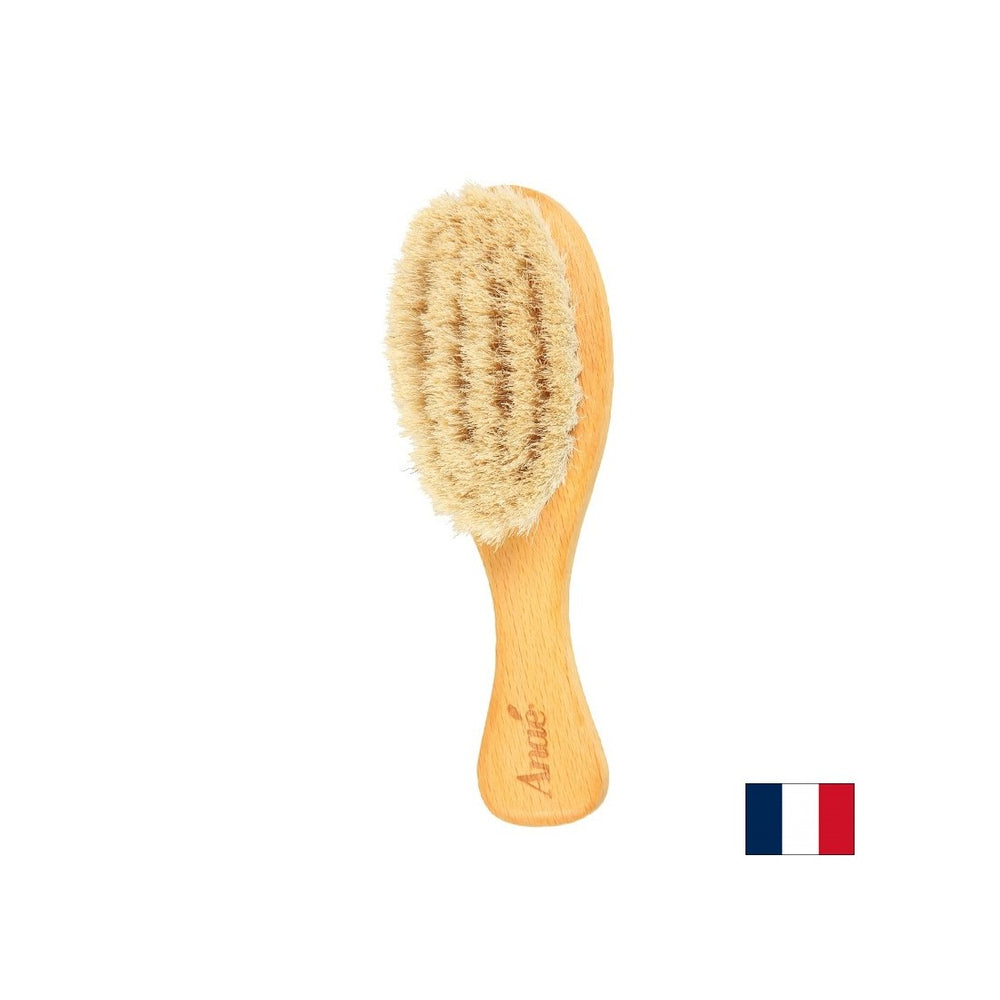 Pennello morbido in legno per capelli per bambini, 13 cm