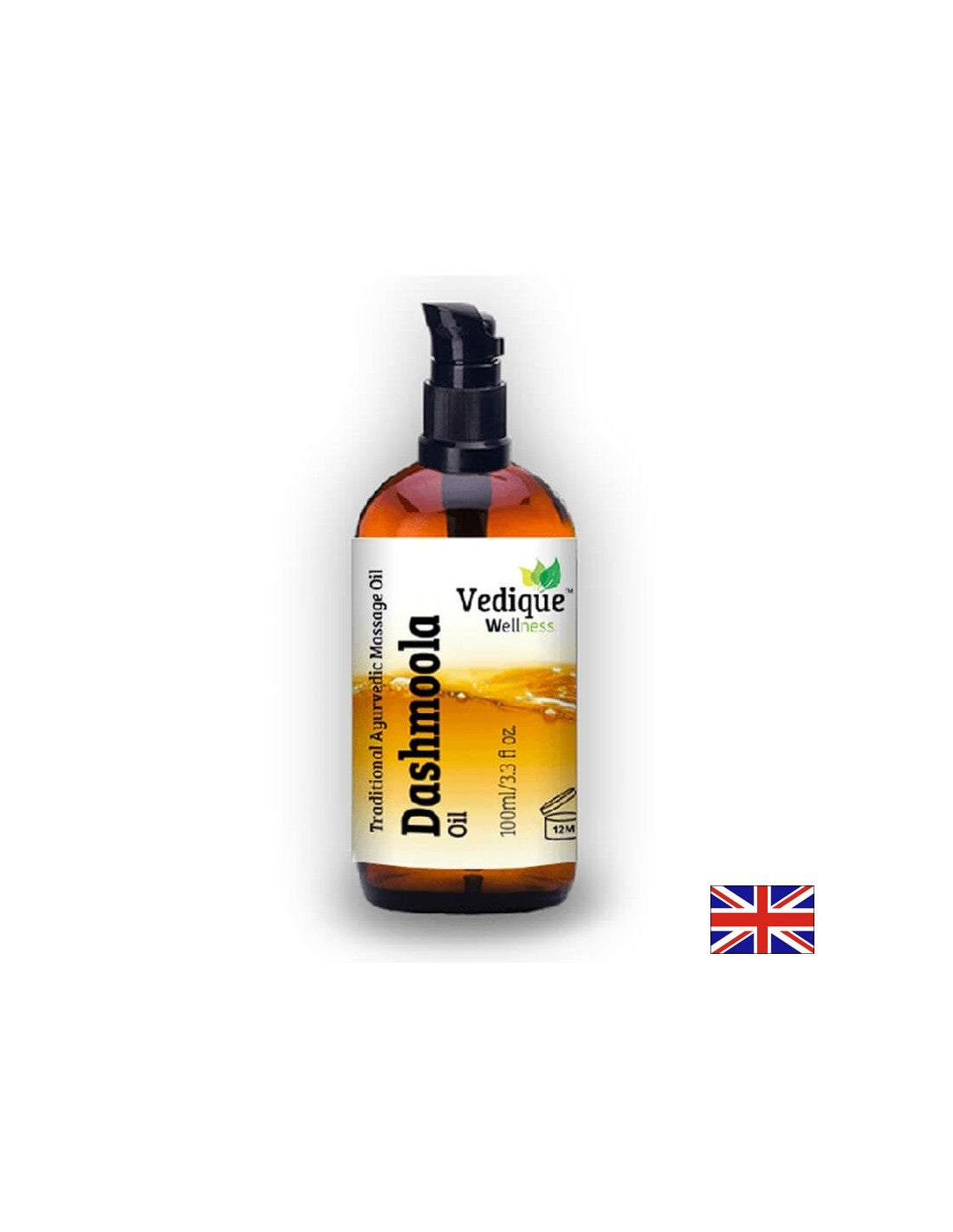 Dashmoola Massaggio olio (DashMoola) - riduce lo stress ed elimina il mal di testa, 100 ml