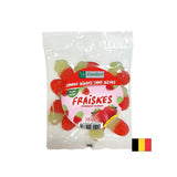 Caramelle gommose con sapore di fragola (senza zucchero), 100 g