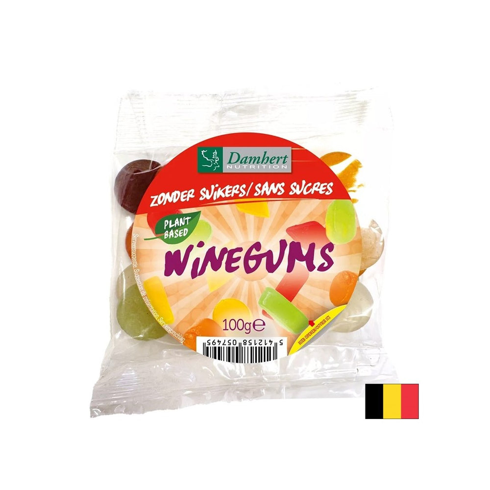 Caramelle alla frutta gommosa (senza zucchero), 100 g