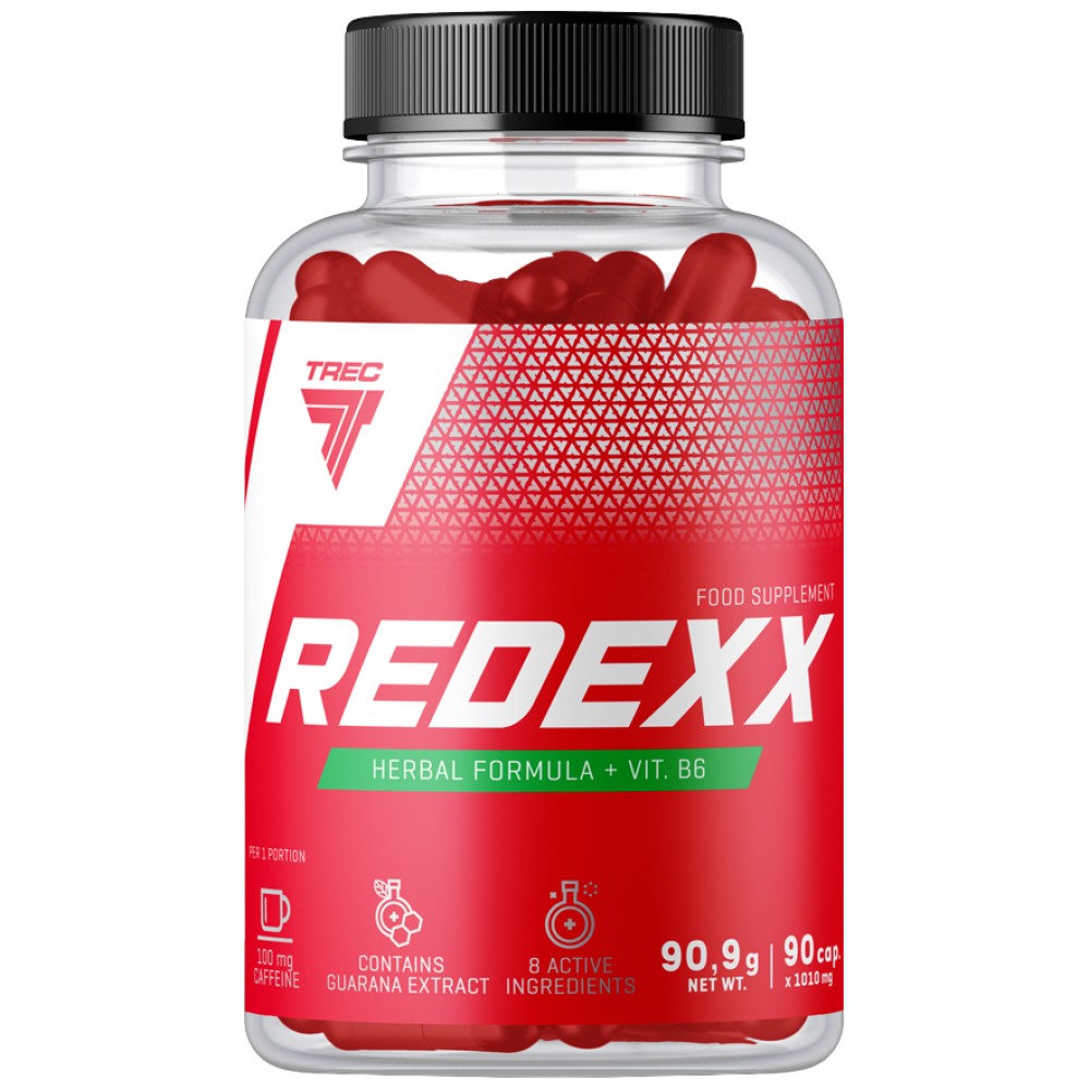 Redexx | Formula termogenica a base di erbe - 90 capsule