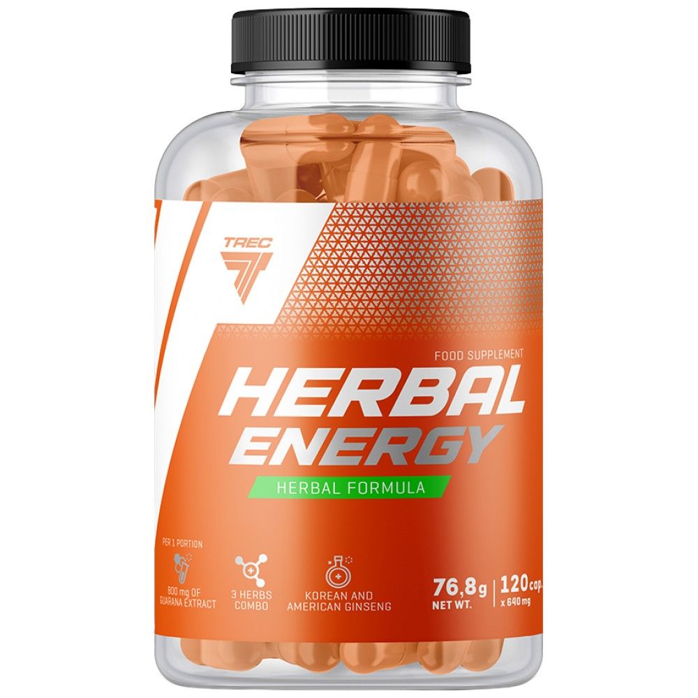Energia a base di erbe - 120 capsule