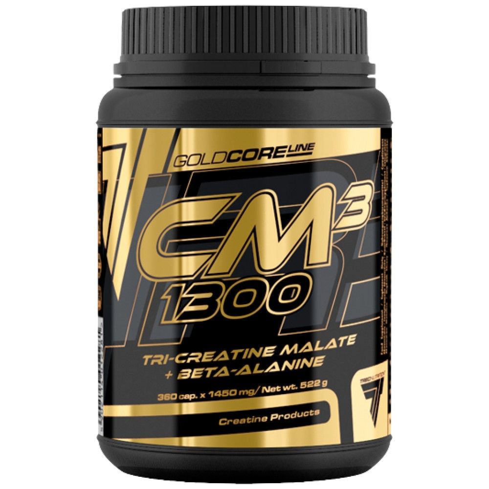 Gold Core CM3 1300 | Tri -Creatine Malato Caps - 90 Capsule