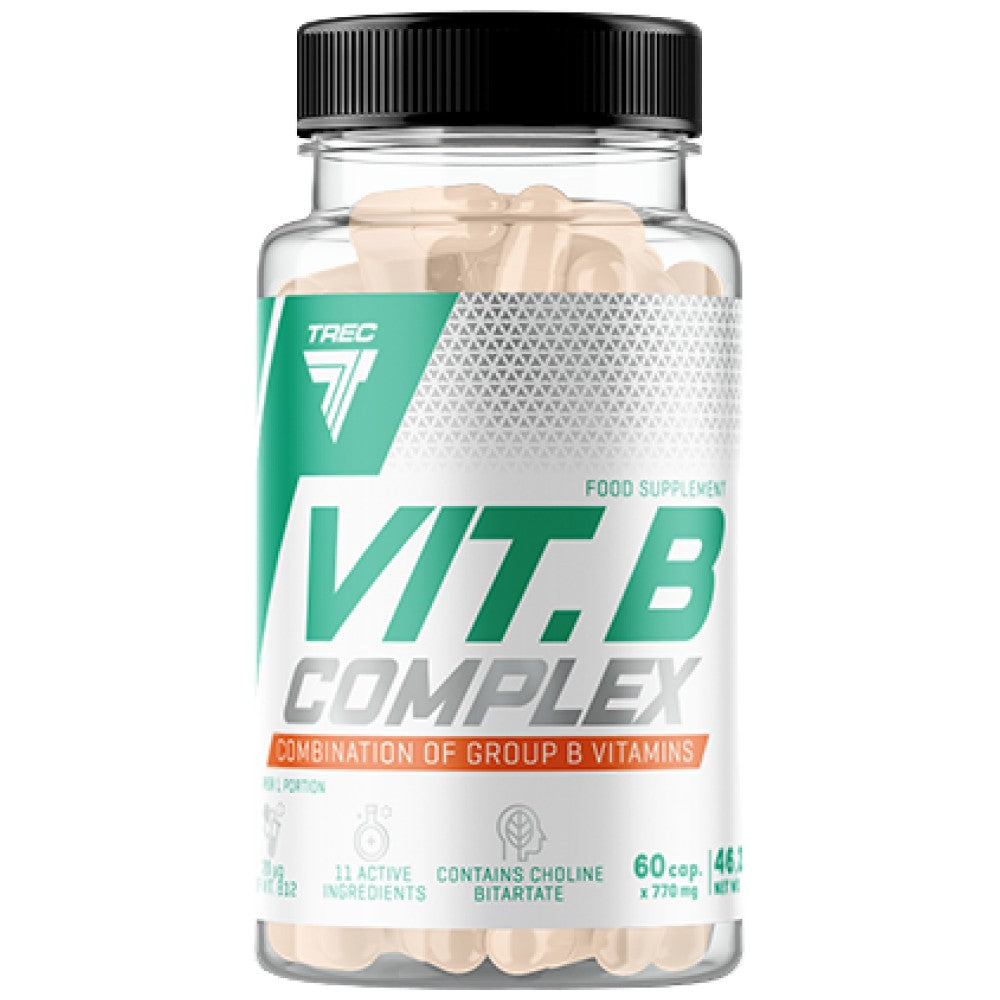 Vit. B-complesso | Completamento del gruppo di vitamina B - 60 capsule