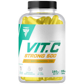 Vit.C Strong 500 | Vitamin C 500 mg - 100 capsules - Nutra Best Europe