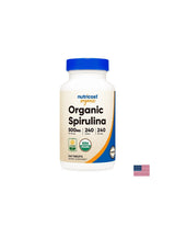 Disintossicazione e immunità - Spirulina biologica, 240 <tc>Nutricost</tc> compresse