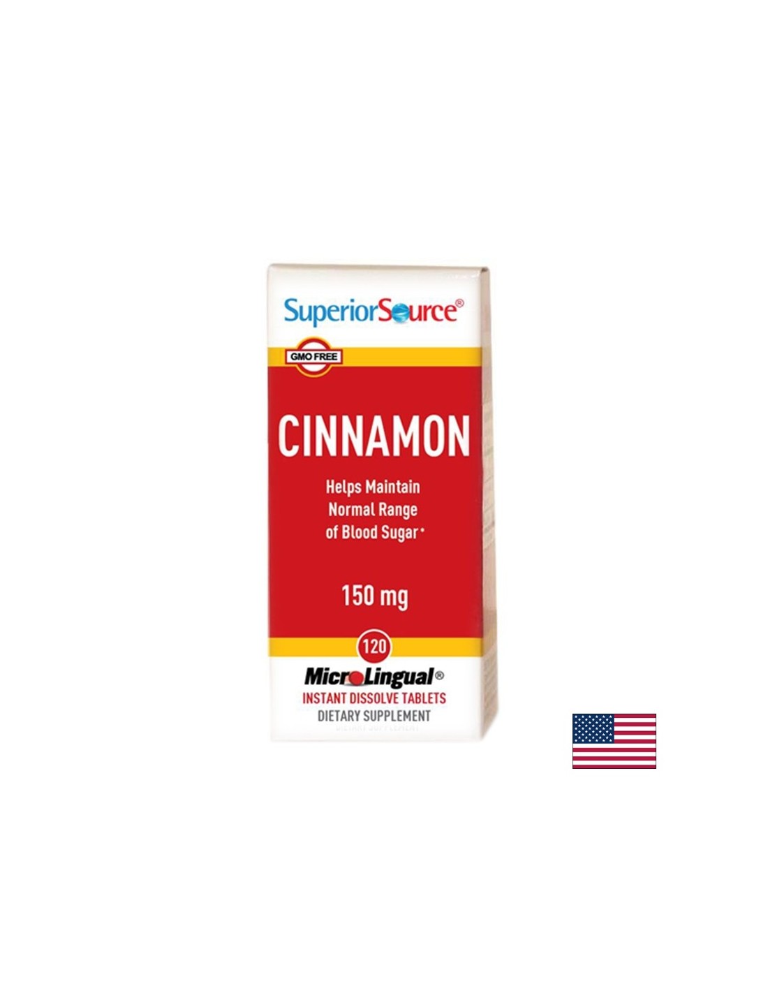Diabete e glicemia - Cannella, 120 compresse sublinguali <tc>Superior Source</tc>