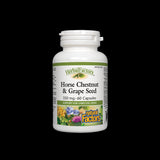 Semi di castagne e uva a cavallo 350 mg - 60 capsule