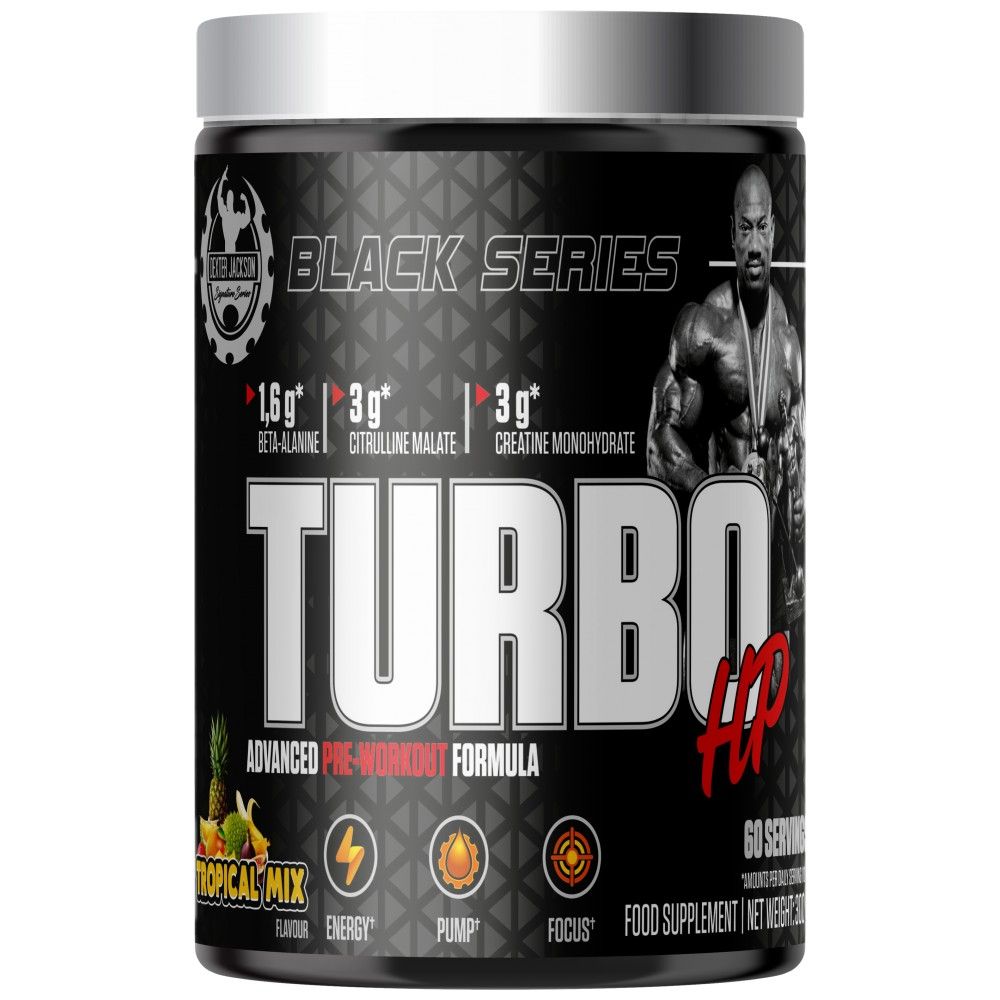 Serie nere | Formula pre -allenamento Advanced Turbo HP - 300 grammi