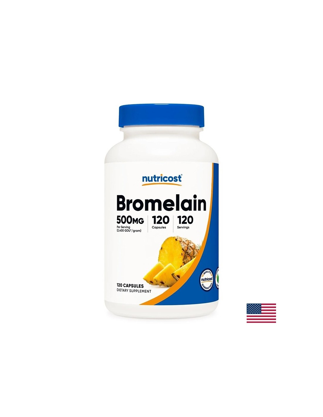 Buona digestione - bromelain, 500 mg x 120 capsule