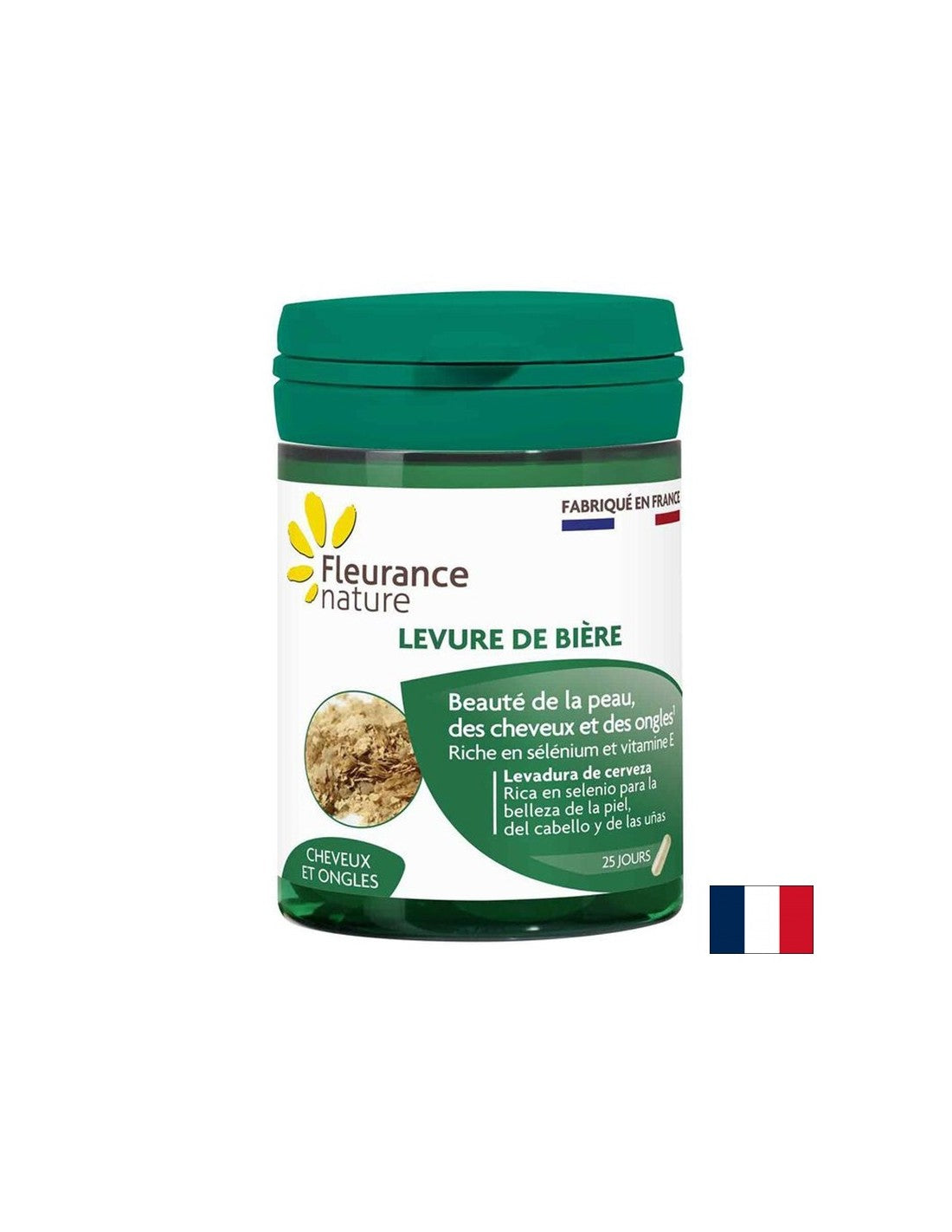 Buona digestione, forte immunità e tono - lievito del birrificio, 50 capsule flourance natura