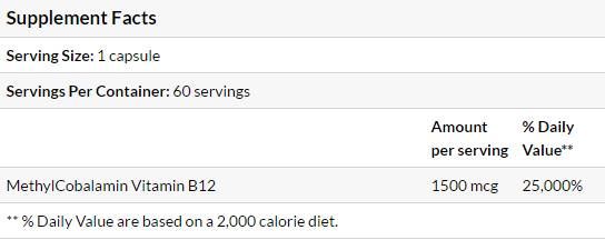 Migliori masticabili B12/metilcobalamina 1000 mcg - 60 compresse masticabili